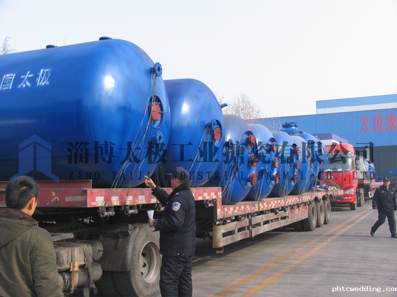 搪玻璃反应釜的破损原因及修补方法