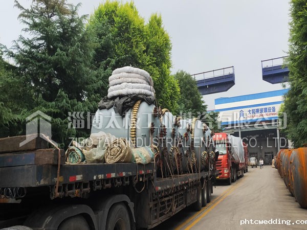 phtcwedding搪瓷反应釜20220817发货现场 
