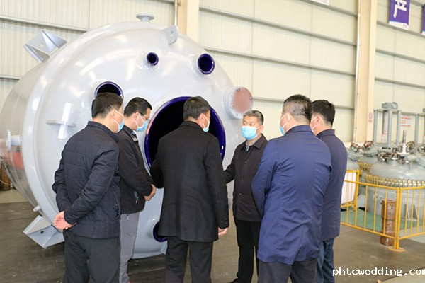 淄博市桓台县县委书记到公司参观考察指导工作