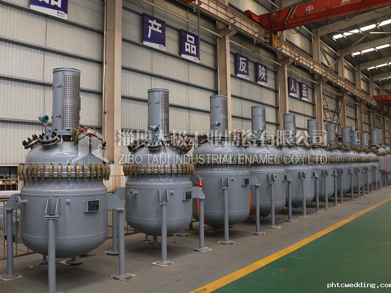 phtcwedding开式搪玻璃反应釜 