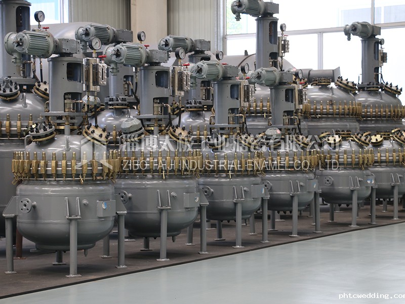 phtcwedding开式搪玻璃反应釜 