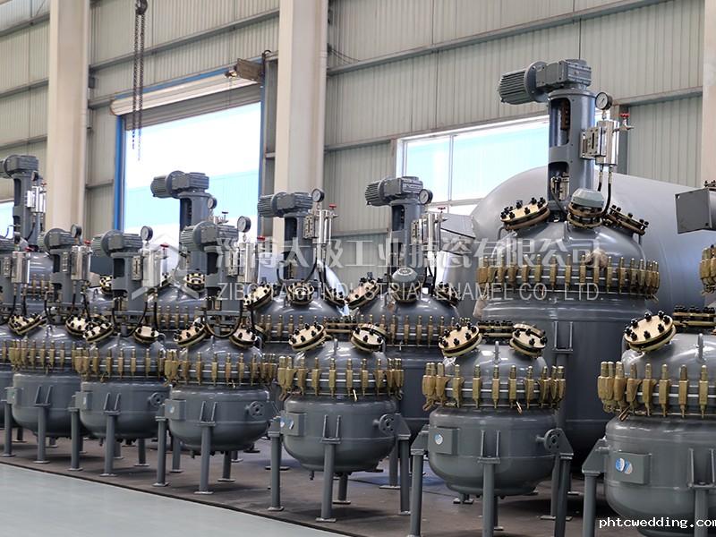 phtcwedding开式搪玻璃反应釜 