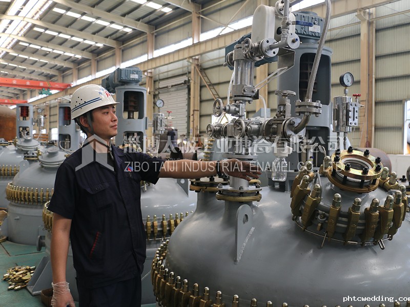 phtcwedding开式搪玻璃反应釜 