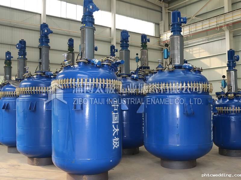 phtcwedding开式搪玻璃反应釜 