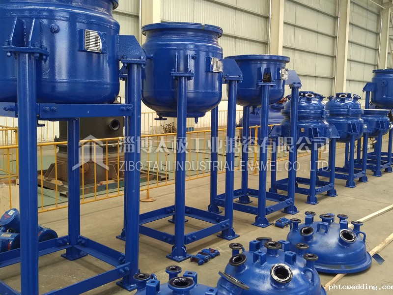 phtcwedding开式搪玻璃反应釜 